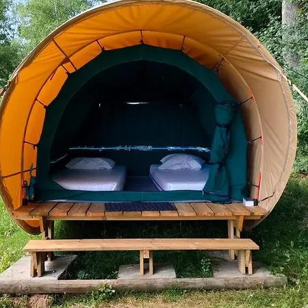 Camping Parc D'audinac Les Bains 3 Etoiles - Piscine Chauffee - Vue Montagne