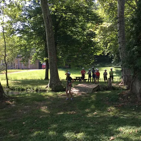 Kemping Parc D'audinac Les Bains 3 Etoiles - Piscine Chauffee - Vue Montagne