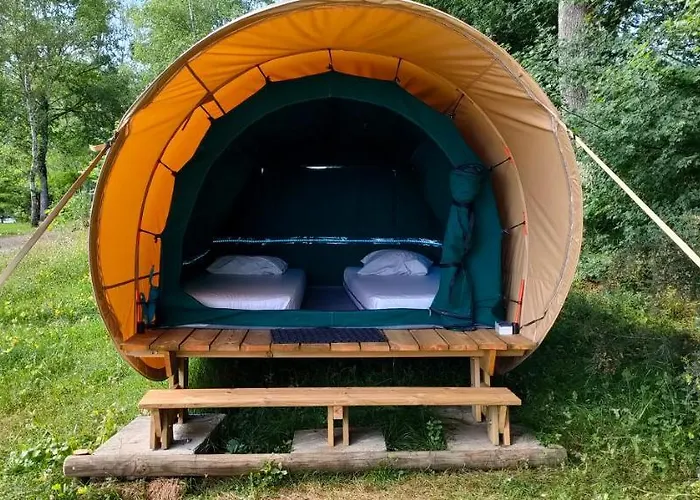 Kamp alanı Parc D'audinac Les Bains 3 Etoiles - Piscine Chauffee - Vue Montagne