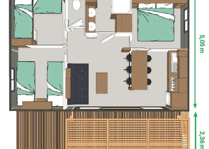 Parc D'audinac Les Bains 3 Etoiles - Piscine Chauffee - Vue Montagne