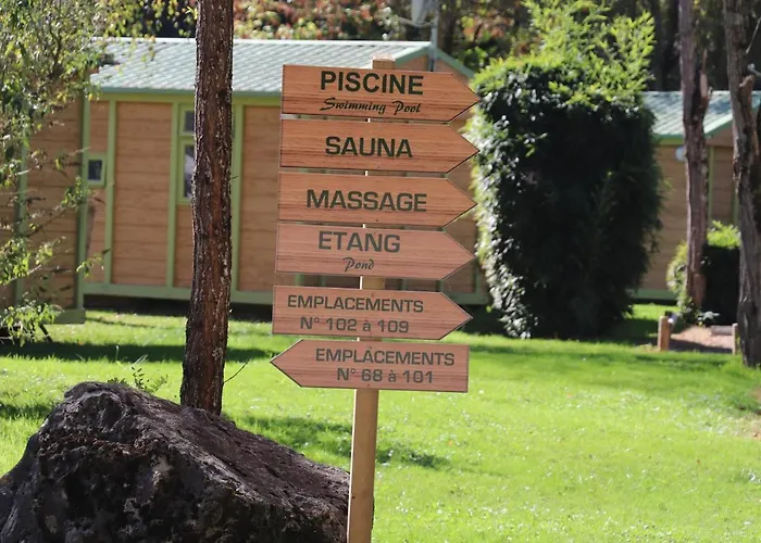 Parc D'audinac Les Bains 3 Etoiles - Piscine Chauffee - Vue Montagne Kamp alanı 3*